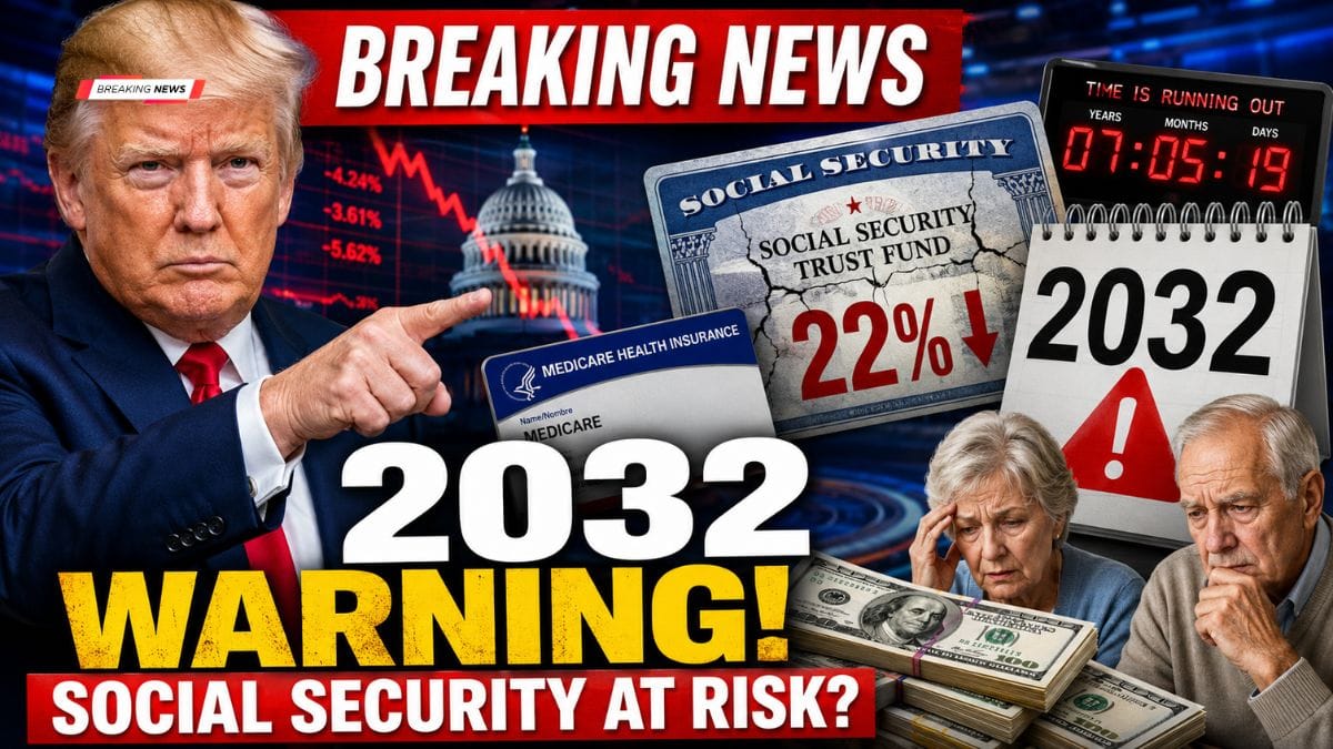 Social Security’s 2032 Warning – The New Trustees Report Reveals Why Time Is Running Short