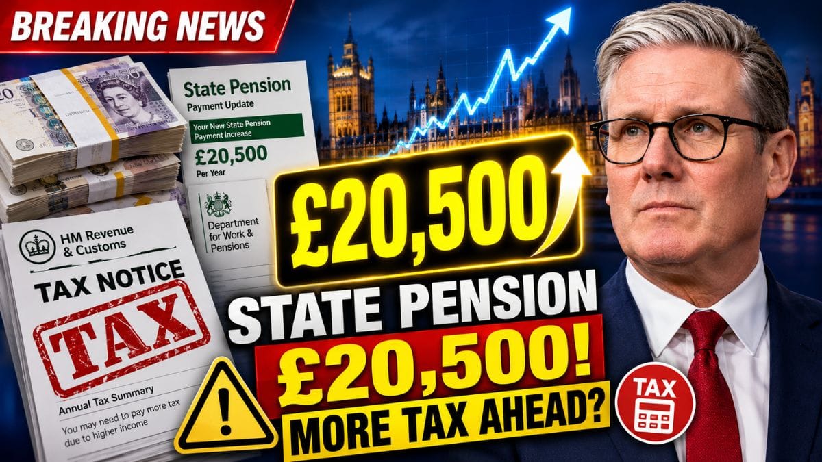 State Pension Could Pass £20,500 by 2046 – But More Retirees May Face Income Tax, Analysis Finds