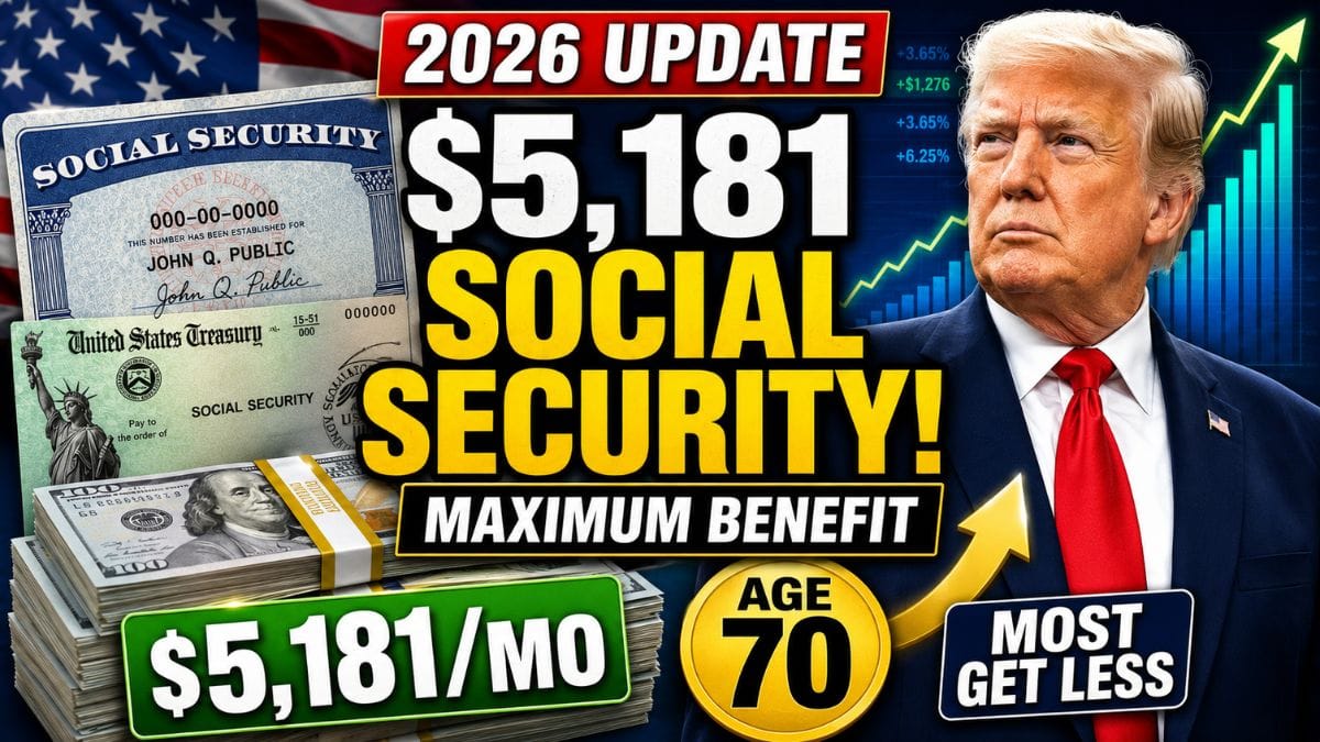 The Maximum Social Security Benefit in 2026 – And Why Most Retirees Receive Less