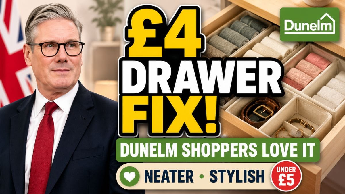 This £4 Dunelm Buy Is Getting Attention for Making Drawers Look Neater and More Stylish
