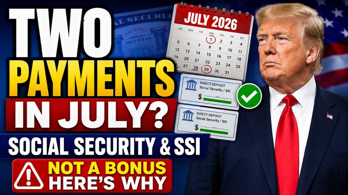 Why Some Social Security and SSI Recipients Will See Two Payments in July 2026