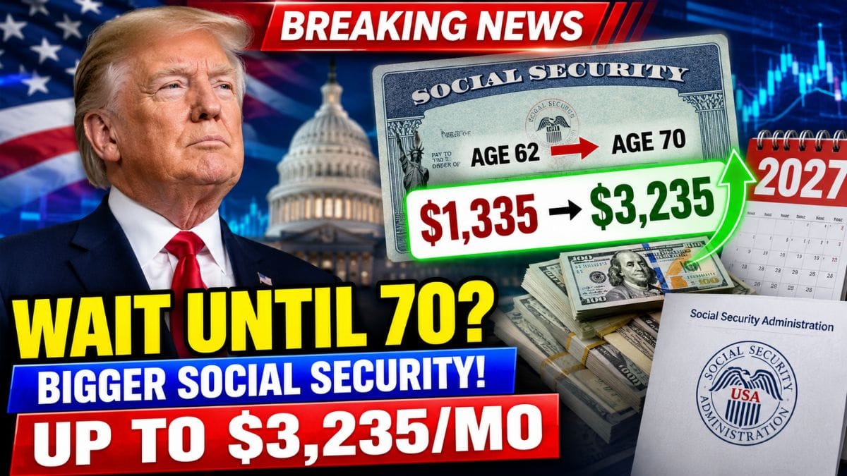 Why Thousands Wait Until 70 for Social Security – The Monthly Benefit Difference May Surprise You