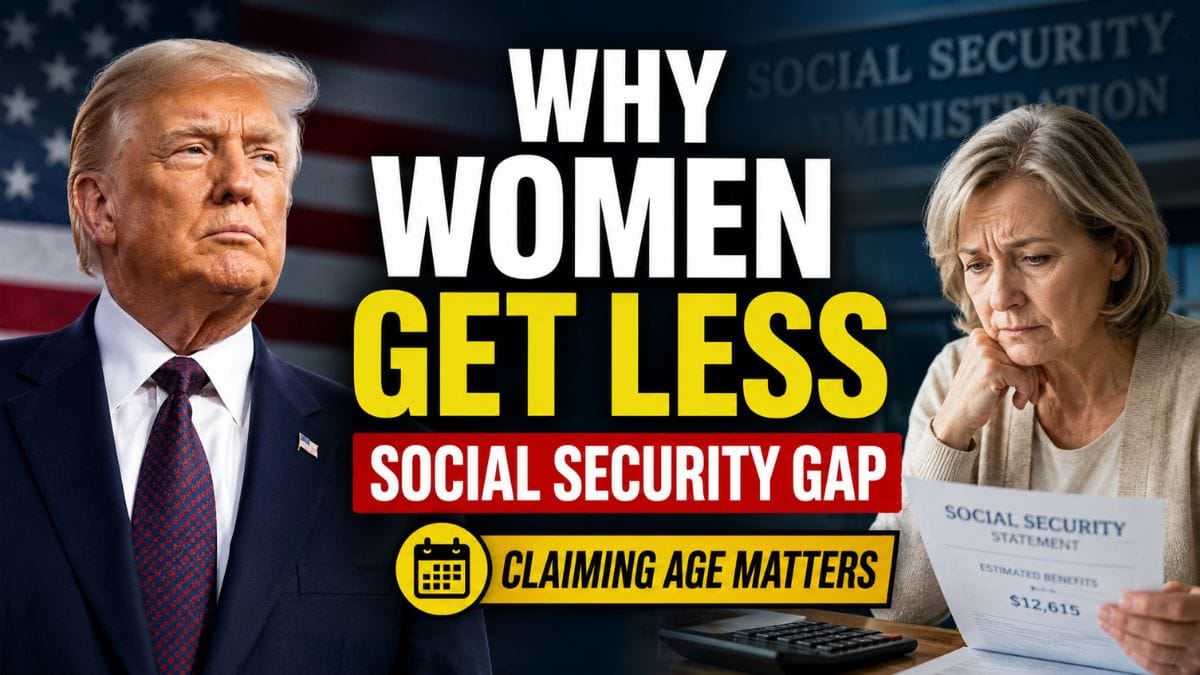 Why Women Often Get Smaller Social Security Checks and How Claiming Choices Matter