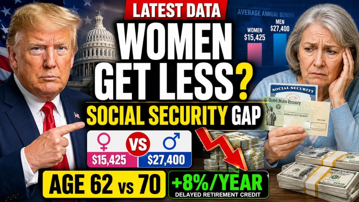 Women Continue to Receive Smaller Social Security Checks – Here’s What the Latest Data Reveals