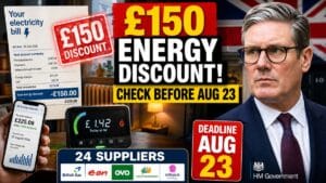 £150 Energy Bill Discount 2026 – 24 Suppliers Listed as Millions Check Eligibility