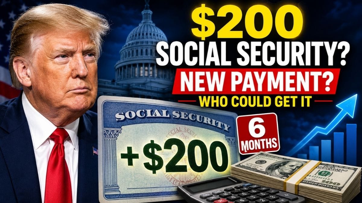 $200 Social Security Increase – Who Could Get It and Is a New Payment Coming?