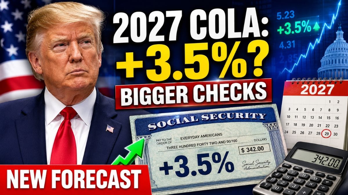 2027 Social Security COLA Could Bring a Bigger Check – What a 3.5% Increase Would Mean