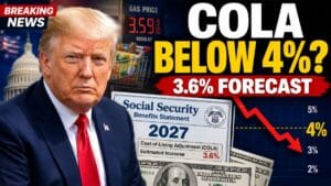 2027 Social Security COLA Could Miss 4% – Here’s What the Latest Estimate Shows