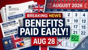 August 2026 Benefits Calendar – Bank Holiday Changes and Support Payments to Check