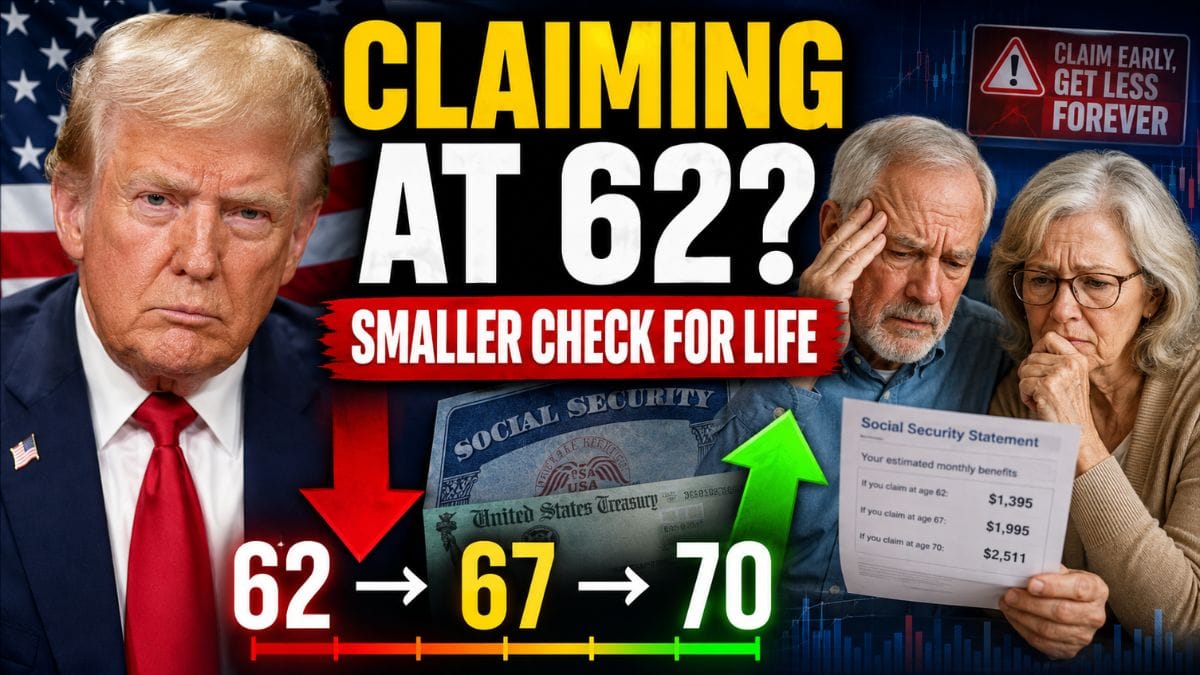 Claiming Social Security at 62? This Retirement Choice Could Mean Smaller Checks for Life