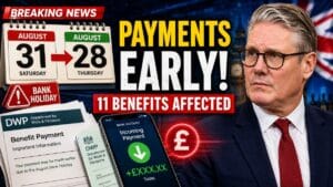 DWP Confirms Earlier Benefit Payments in August – 11 Benefits Affected by Bank Holiday