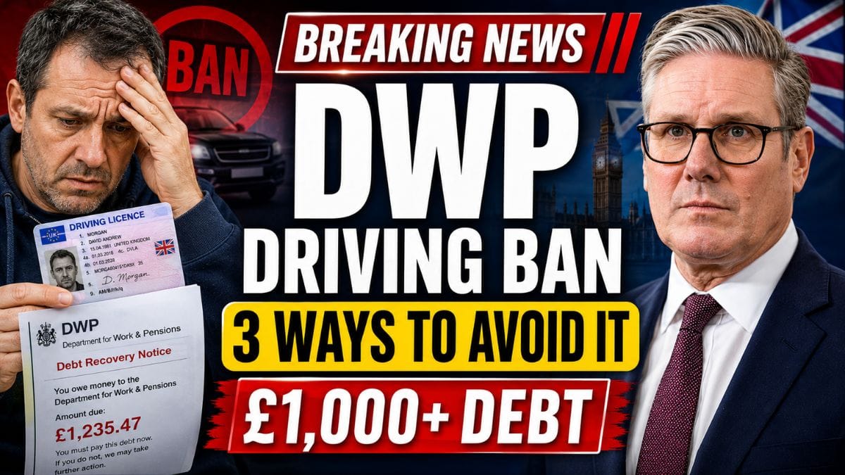 DWP Driving Licence Ban - 3 Reasons You May Avoid a Two Year ...