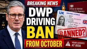 DWP Driving Licence Ban Rules Begin in October – Who Could Be Affected