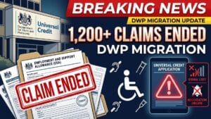 DWP Ends More Than 1,200 Disabled Claimant Cases During Universal Credit Migration