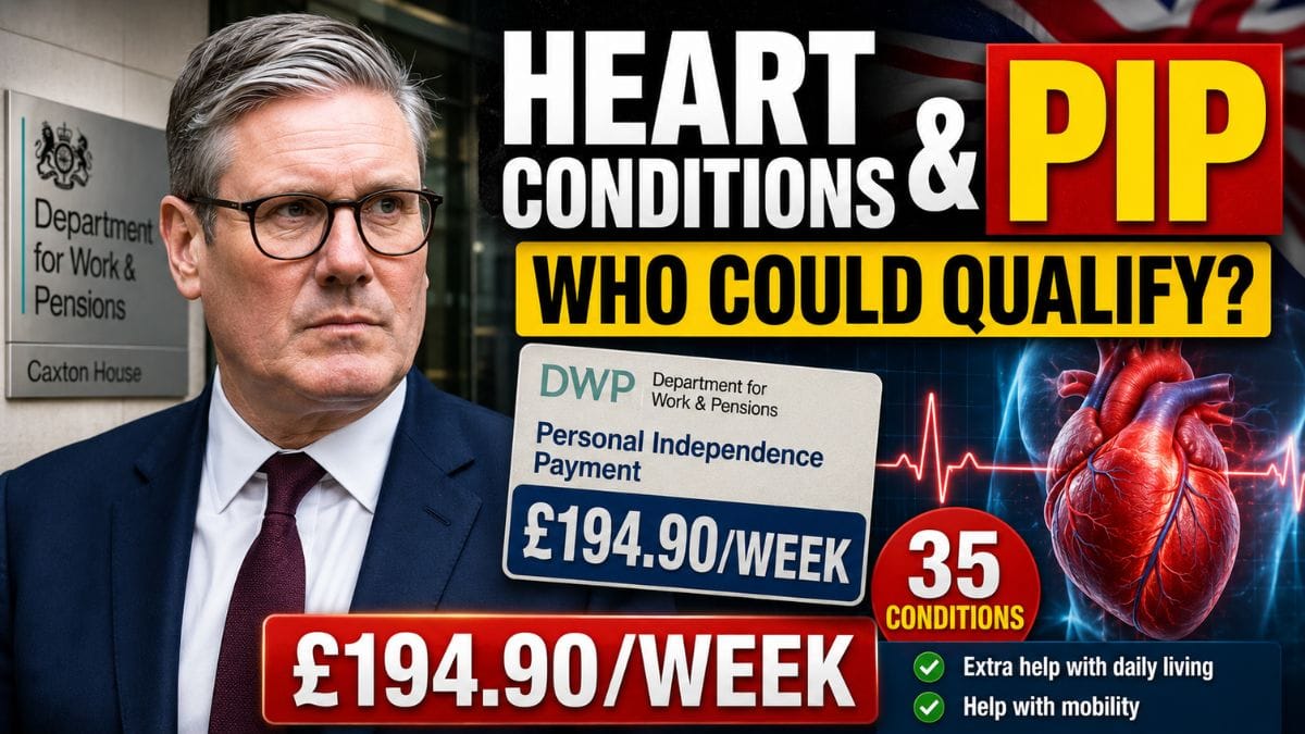 DWP Lists 35 Heart Conditions Linked to PIP Claims – What the £748 Figure Really Means