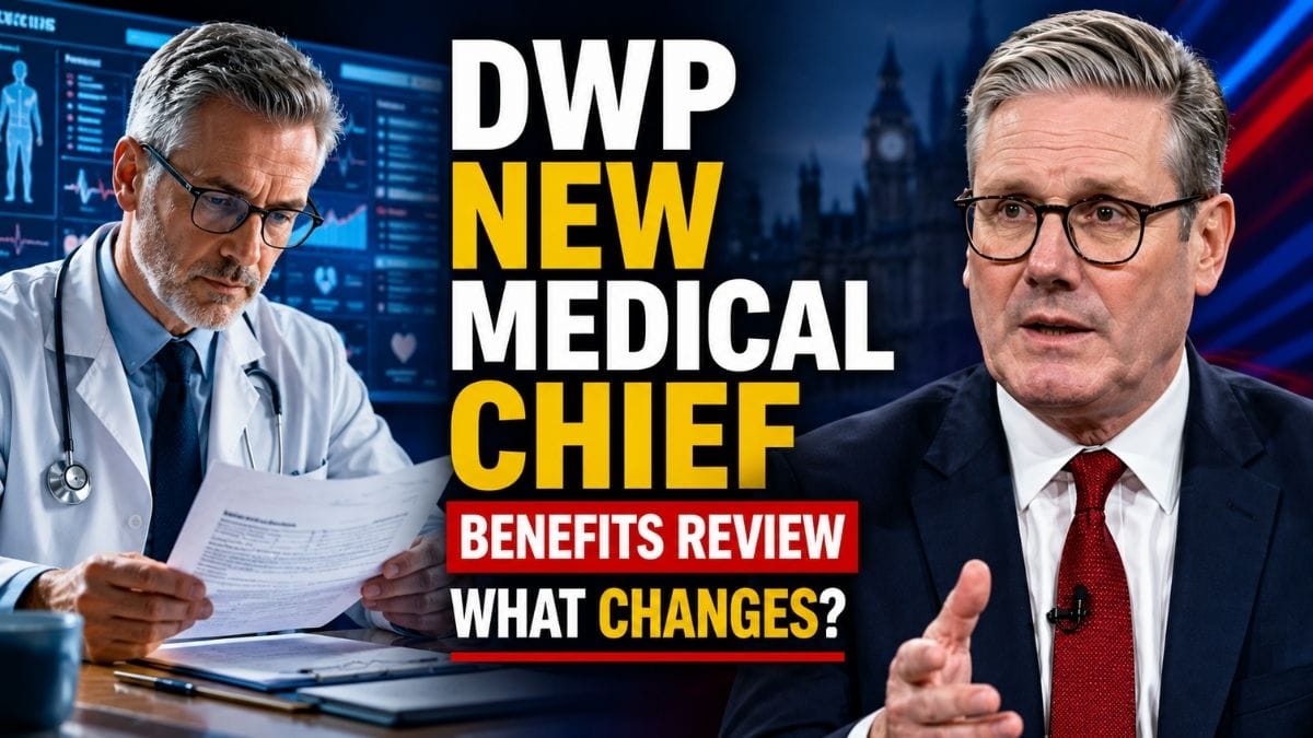 DWP Names New Chief Medical Adviser as Long-Term Health Benefit Support Set for Review