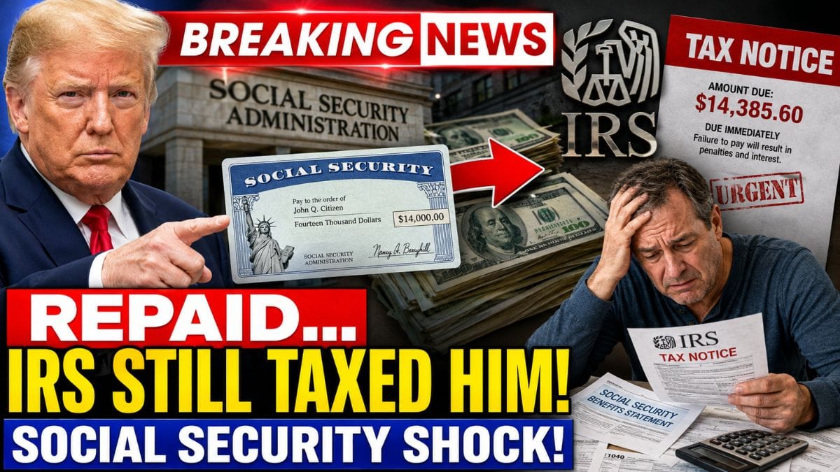 He Repaid His Social Security Benefits – But the IRS Still Taxed Them