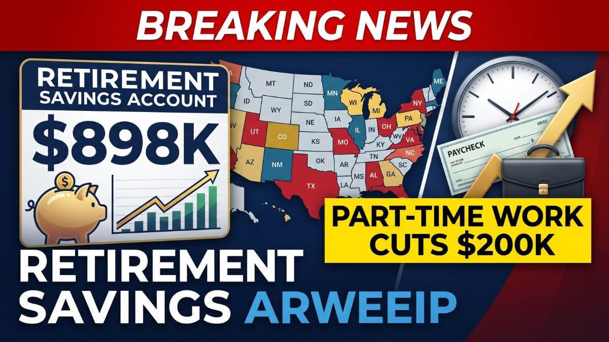 How Much Does a Single Retiree Need to Save? Part-Time Work Changes the Number in Every State