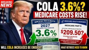 Social Security 2027 COLA Could Reach 3.6% – But Medicare Part B Costs May Change the Picture