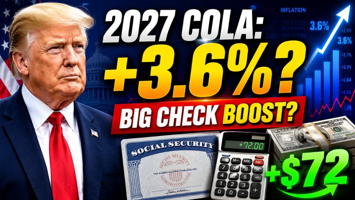 Social Security 2027 COLA – This Is How Much Your Monthly Benefit Could Increase