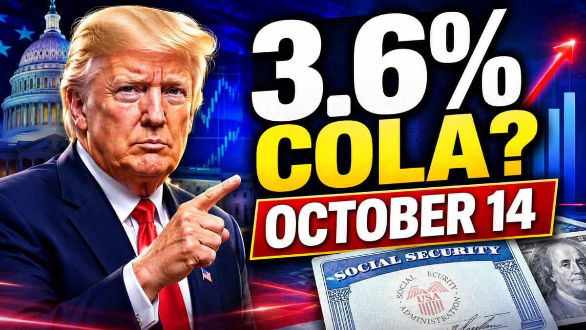 Social Security COLA 2027 – October Date to Watch as a 3.6% Increase Remains Possible