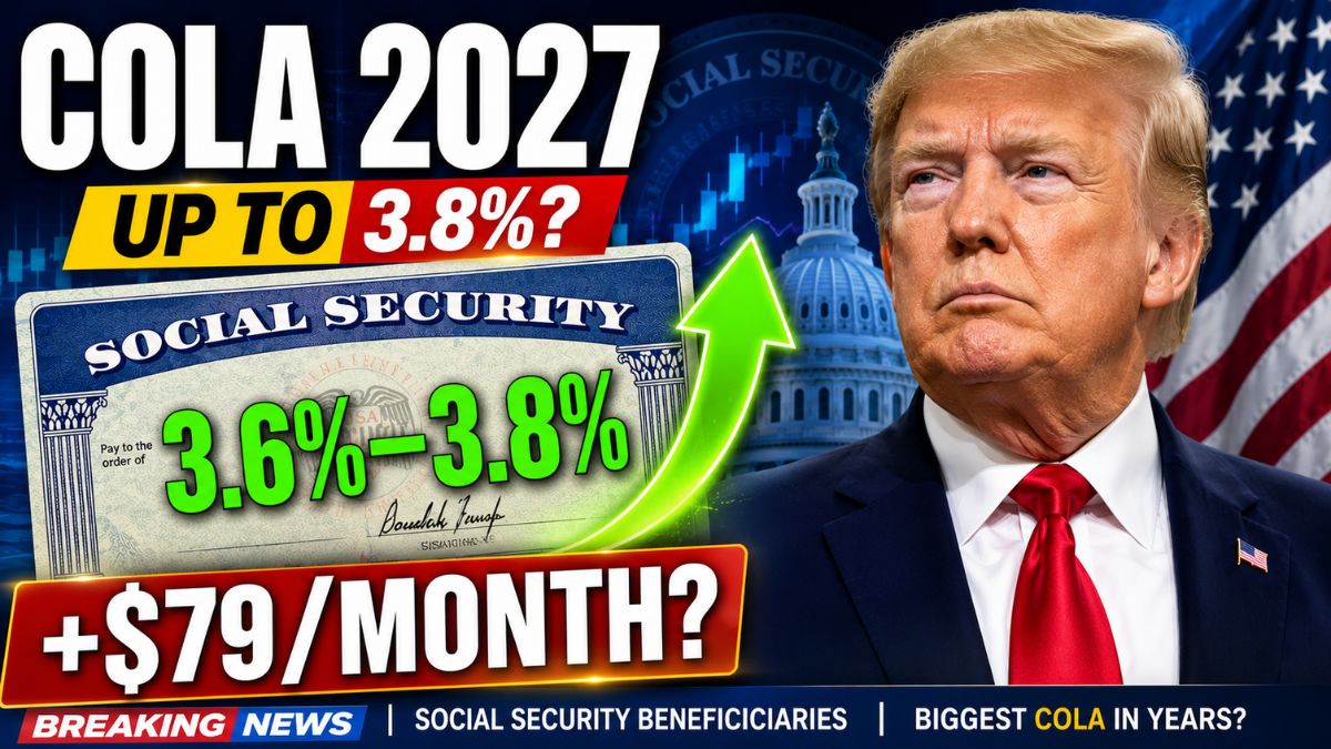 Social Security COLA Could Reach 3.8% in 2027 – What the Latest Forecast Means for Your Check