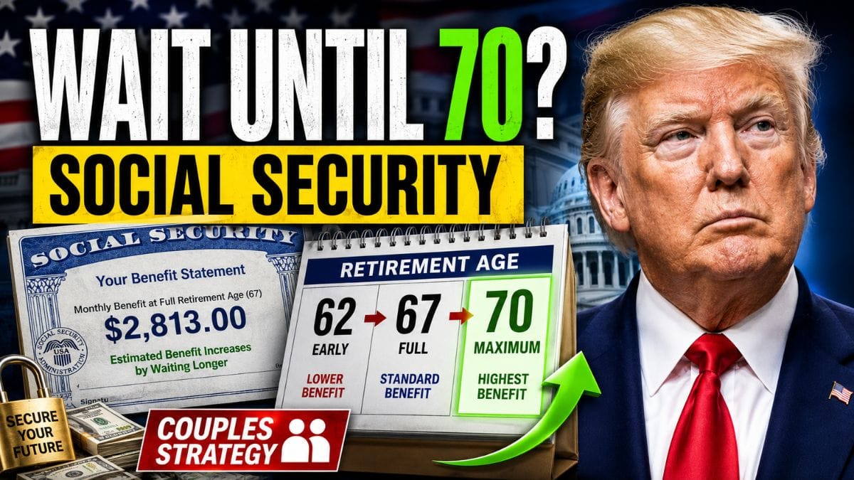 Social Security Claiming Strategy – Why Married Couples May Want to Wait Until 70