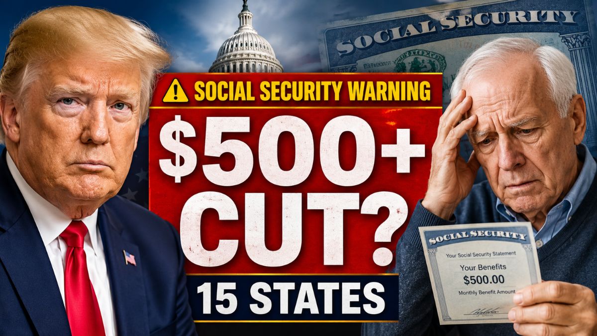 Social Security Cuts Could Top $500 a Month in These 15 States – What Retirees Need to Know