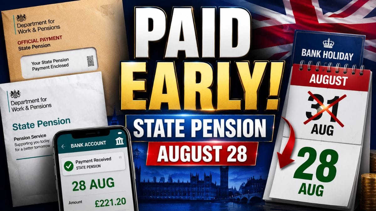 State Pension Payments Could Arrive Early in August – Check Your DWP Payment Date