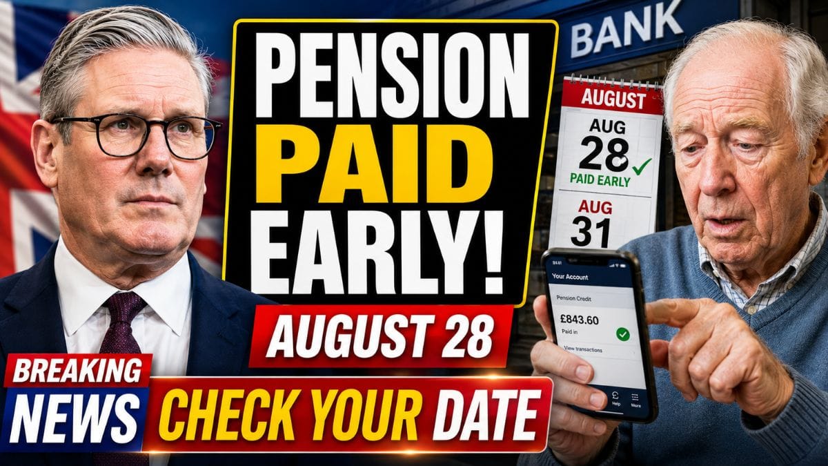 State Pension Payments Could Arrive Early in August – Check Your Date Before Budgeting