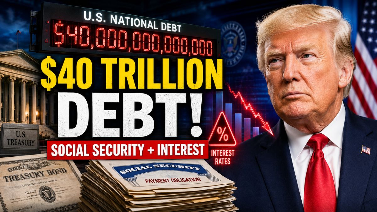 U.S. Debt Hits $40 Trillion – Why Social Security and Interest Costs Matter Now