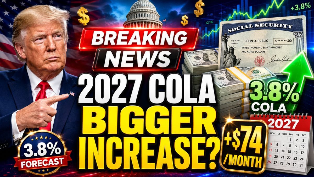 Why the 2027 Social Security COLA Could Be Bigger Than Last Year’s Increase