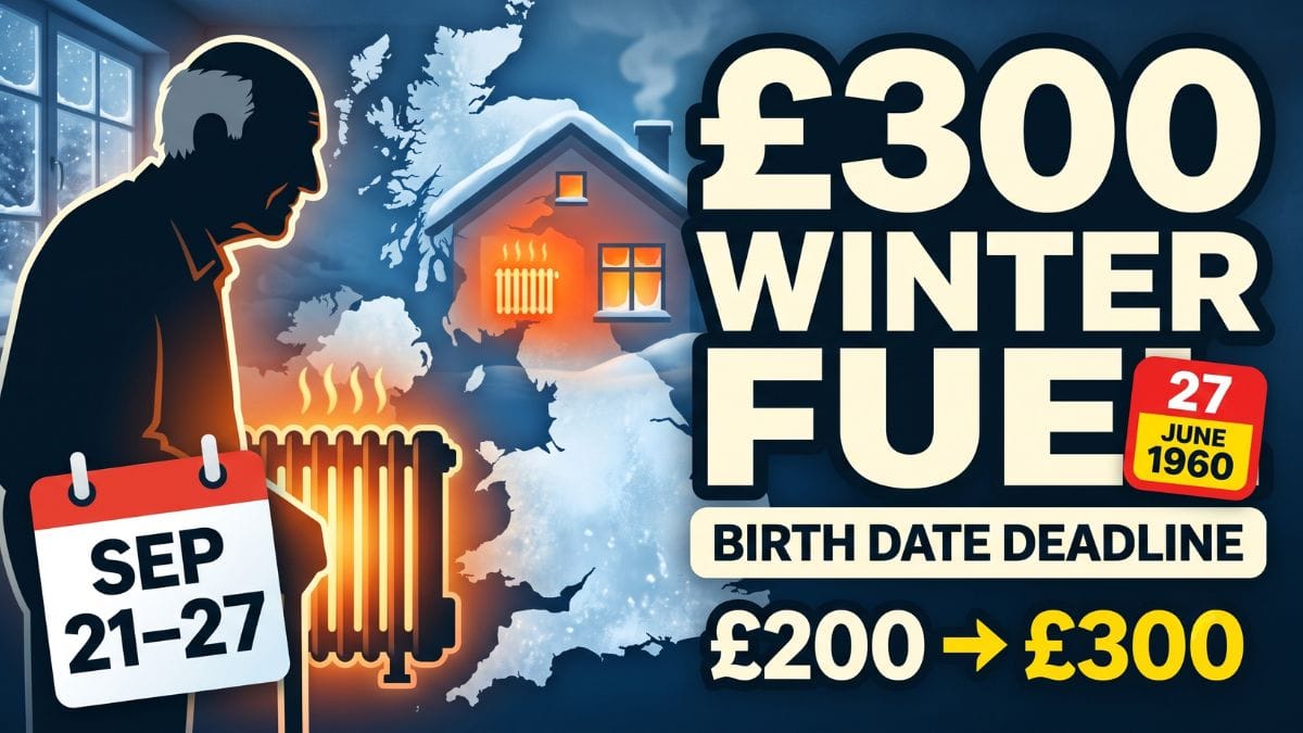Winter Fuel Payment 2026 – The Birth Date That Could Decide If You Get Up to £300