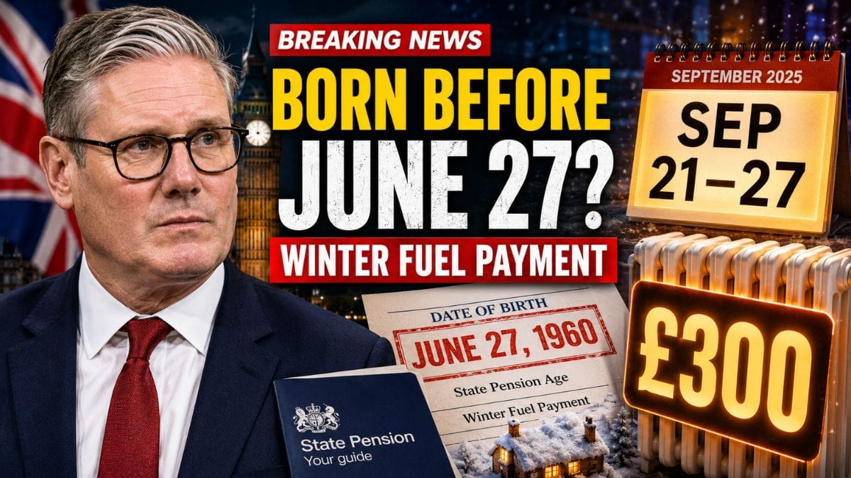 Winter Fuel Payment 2026 – The Birth Date That Could Decide If You Get Up to £300