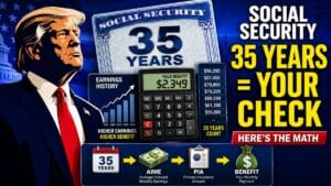 Your Social Security Check Starts With 35 Years – Here’s How the Math Works