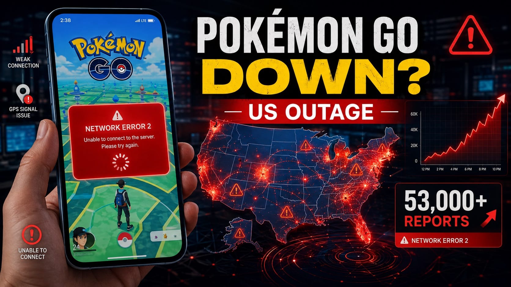 Is Pokémon Go Down? Widespread US Outage Hits Players, What Players Should Know