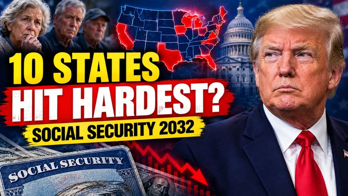 These 10 States Could Feel the Biggest Economic Effects From Social Security Cuts in 2032