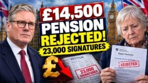 £14,500 State Pension Demand Rejected – What the 23,000 Signature Petition Means for UK Retirees
