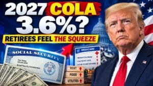 2027 Social Security COLA Could Rise to 3.6% – Why Retirees May Still Feel the Squeeze