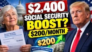 $2,400 Social Security Increase – What the Proposed $200 Monthly Boost Would Really Mean
