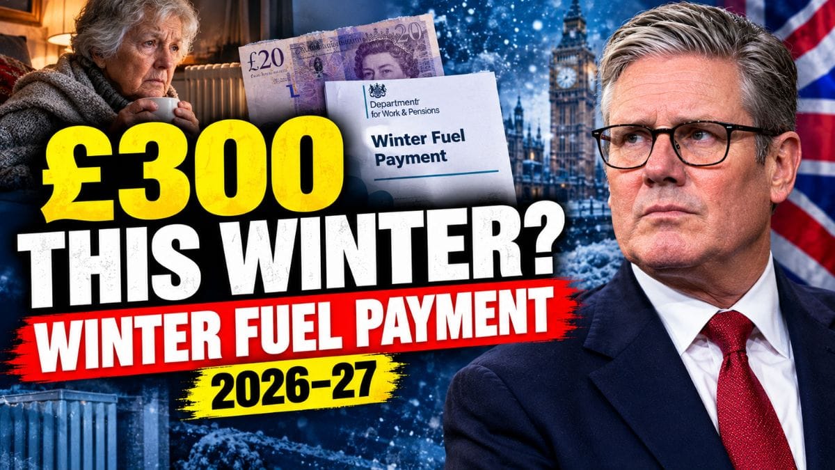 DWP Winter Fuel Payment 2026 – Could You Get Up to £300 This Winter?