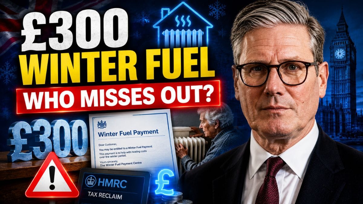 £300 Winter Fuel Payment 2026 – Which Pensioners Qualify and Who Could Miss Out?