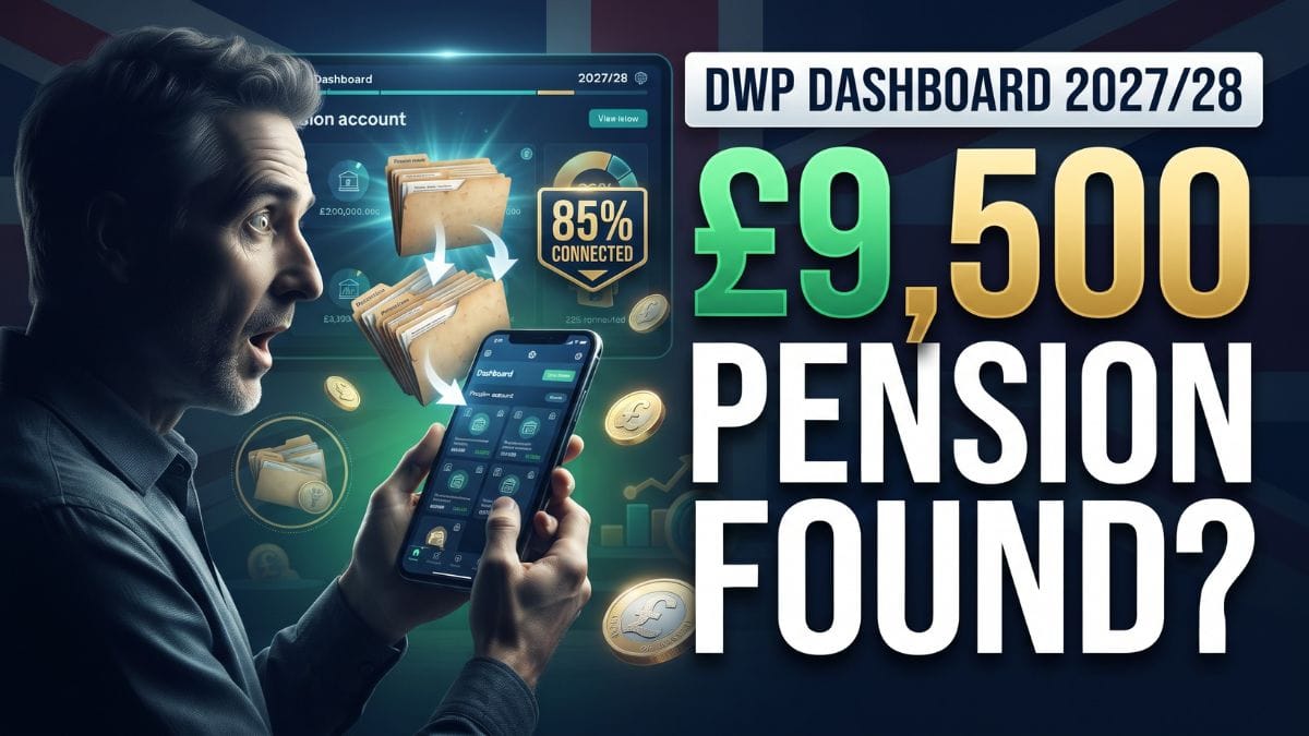 £9,500 Pension Pots Could Be Easier to Find – What the New DWP Dashboard Means for Savers