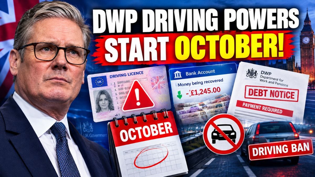 DWP Driving Licence Powers Begin in October – What Benefit Claimants Need to Know