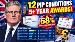 DWP PIP List – 12 Conditions Linked to the Longest Five-Year Awards