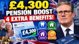 DWP Pension Credit – £4,300 Boost That Could Also Unlock These Four Benefits