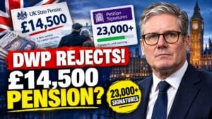 DWP Rejects £14,500 State Pension Demand as Petition Passes 23,000 Signatures