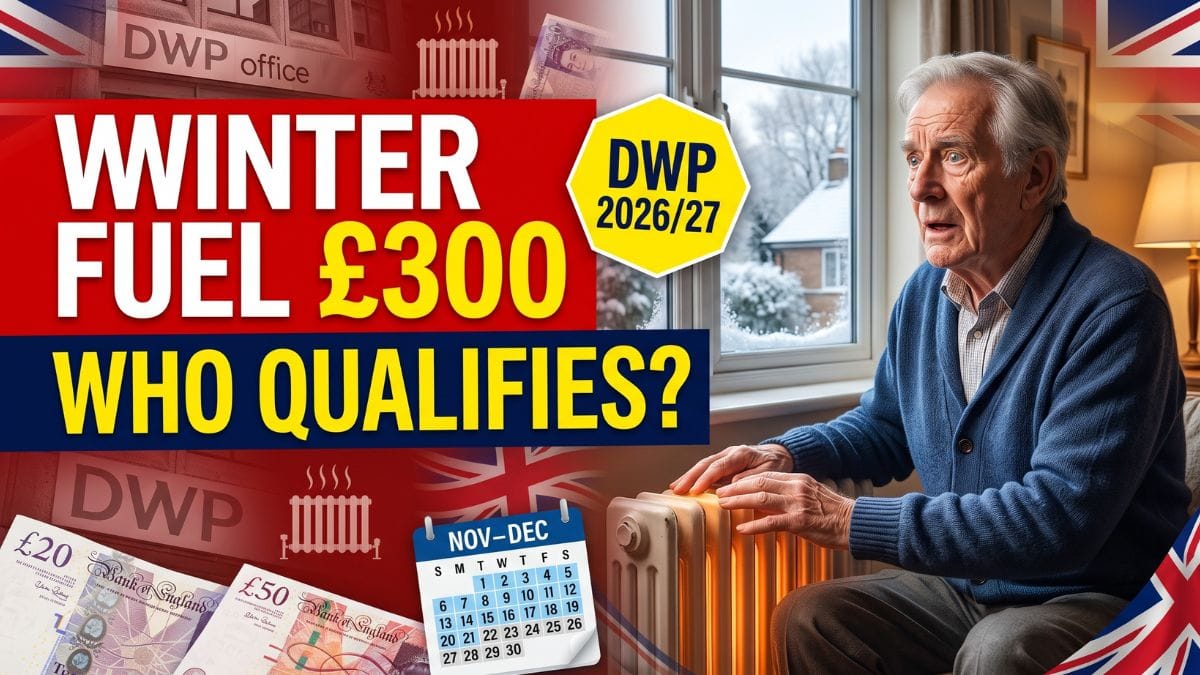 DWP Winter Fuel Payment 2026/27 – Who Qualifies, How Much You Could Get and When It Will Be Paid