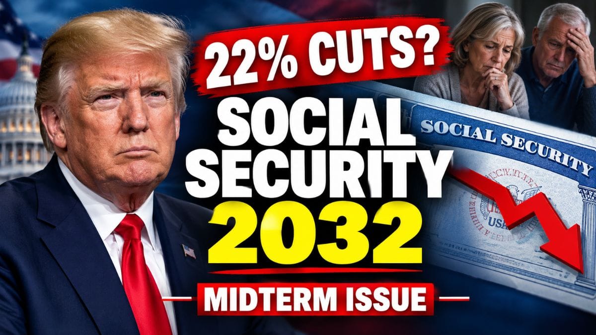 Social Security 2032 Cuts – Why the 22% Benefit Reduction Could Matter in the 2026 Midterms