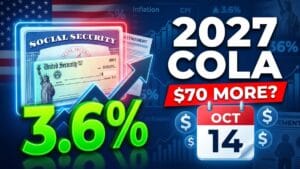 Social Security COLA Could Rise 3.6% in 2027 – What Retirees May Get